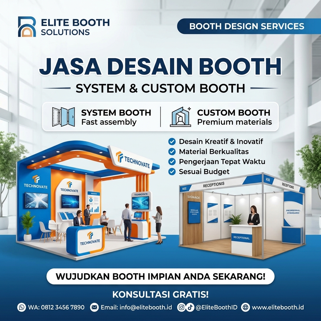 Jasa Desain Booth Exhibition